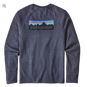 Patagonia Blue Long Sleeve Shirt